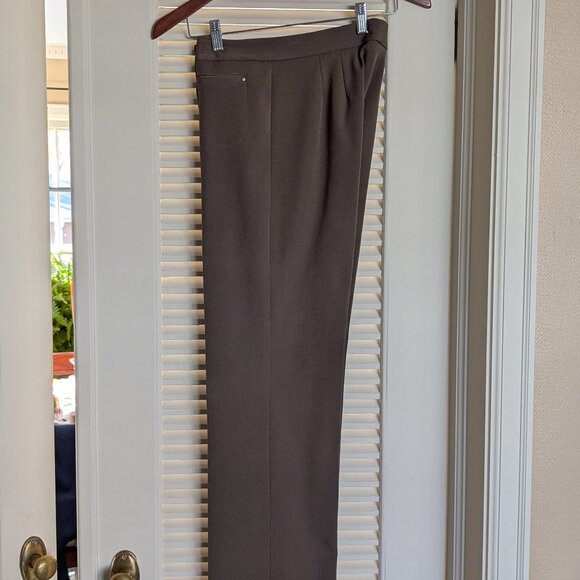 VINTAGE Elliott Lauren Zip Fly Mid-rise Straight Leg Pants Sz 6 Zip Made in USA - Picture 5 of 8